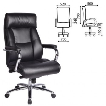 Кресло офисное BRABIX Phaeton EX-502 в Кирзе - kirza.mebel54.com | фото